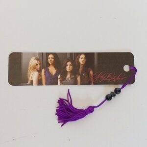 PRETTY LITTLE LIARS TV Series Book Mark Purple Tassel Anitoch by Trends Warner